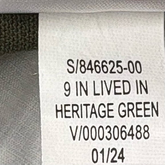 Old Navy Mens Lived In Straight Cargo Shorts 38 Heritage Green 9” Inseam NEW - Picture 8 of 10